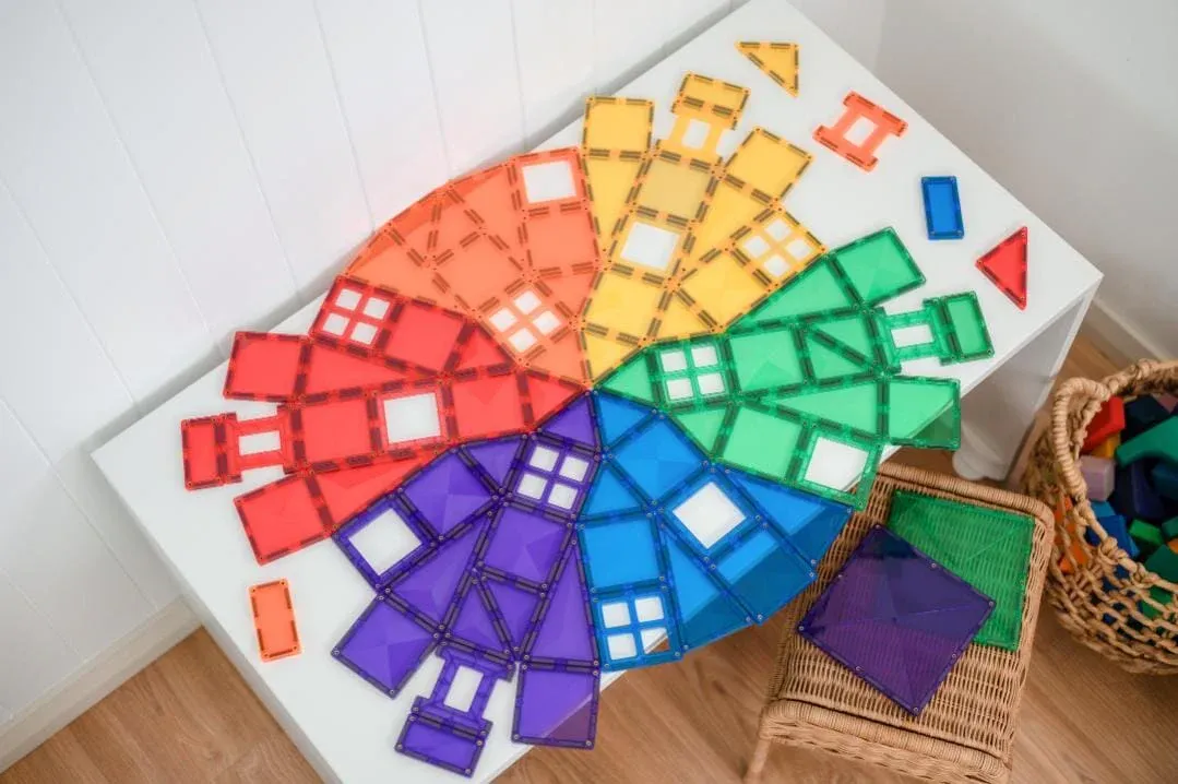 102 pièces - Arc-en-ciel - Pack Créatif - CONNETIX – Image 3