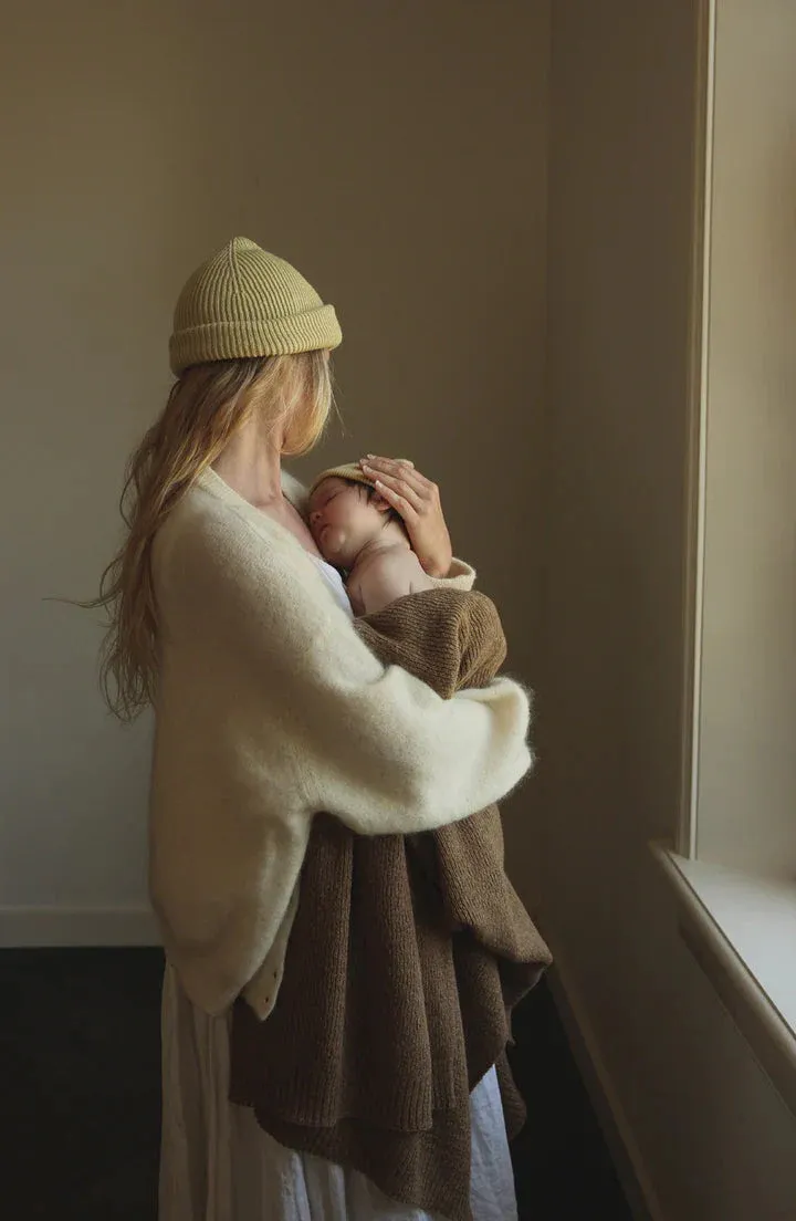 bonnet adulte fonzie - jaune clair - hvid – Image 2