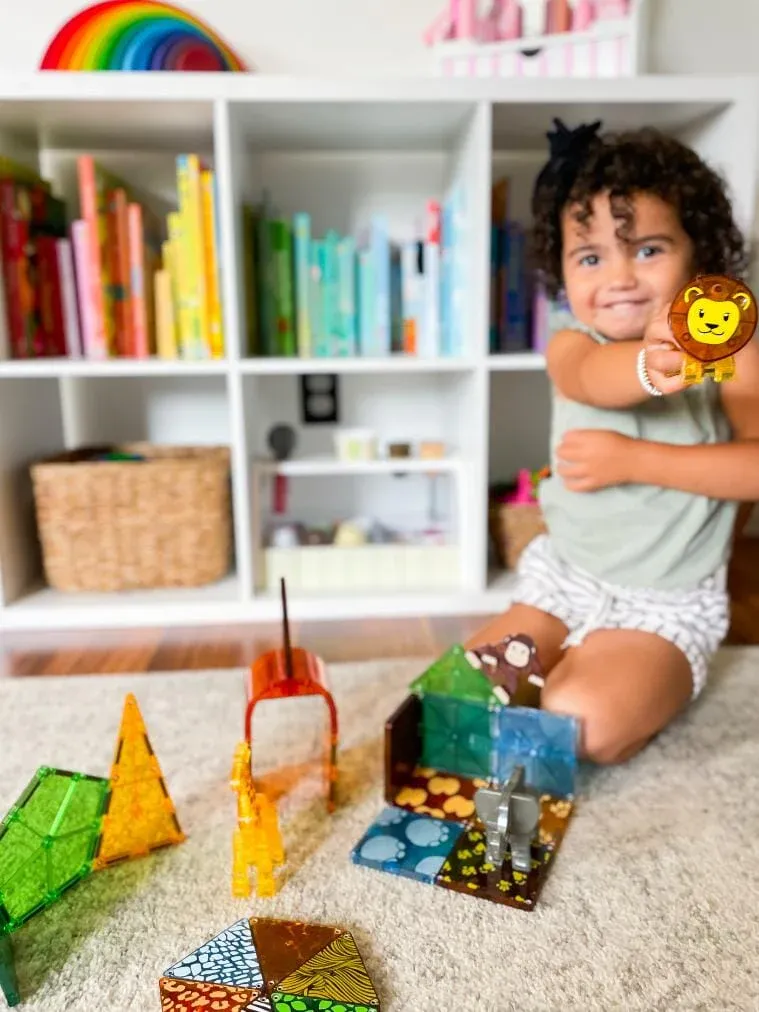 Safari Animals set - 25 pièces - Magna-Tiles – Image 3