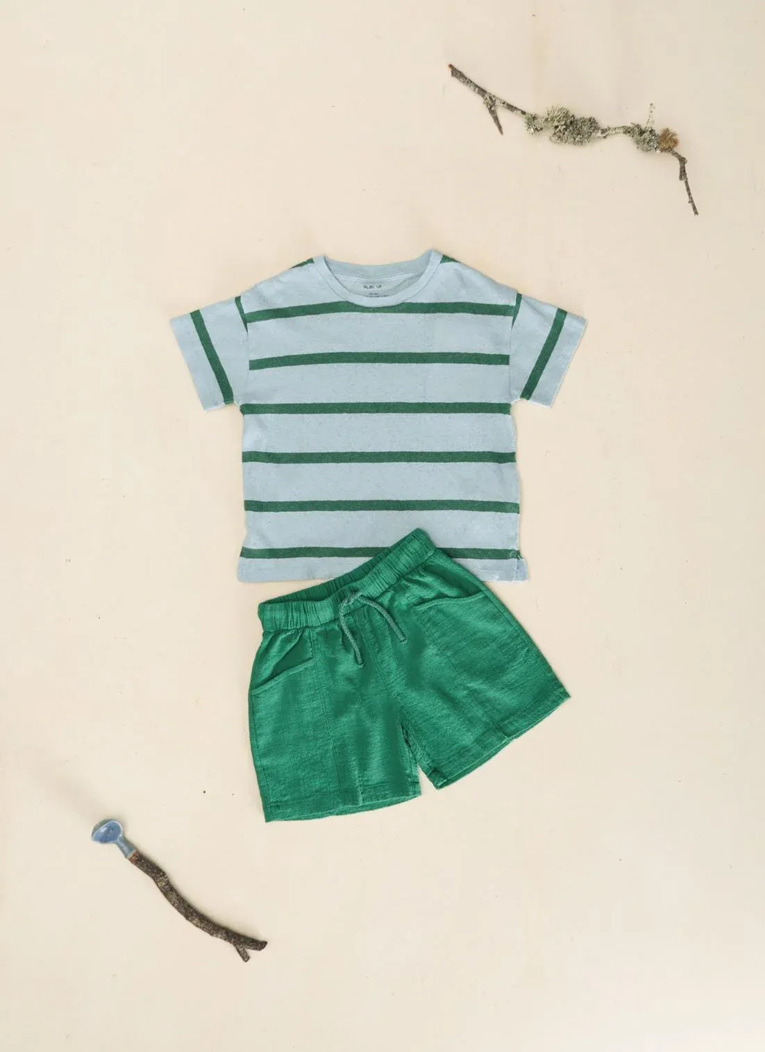 T-shirt rayé - Botanical - Play Up – Image 3