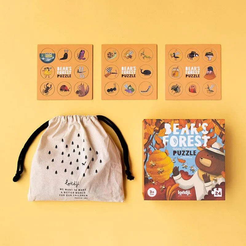 Puzzle - Forêt des ours - 24 pièces - Londji – Image 5