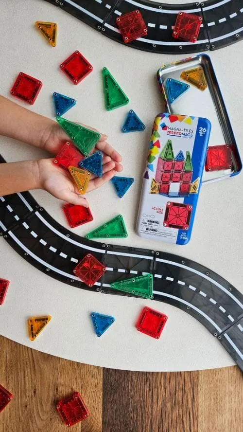Coffret de voyage Micro Mags - 26 pièces - Magna-Tiles – Image 5