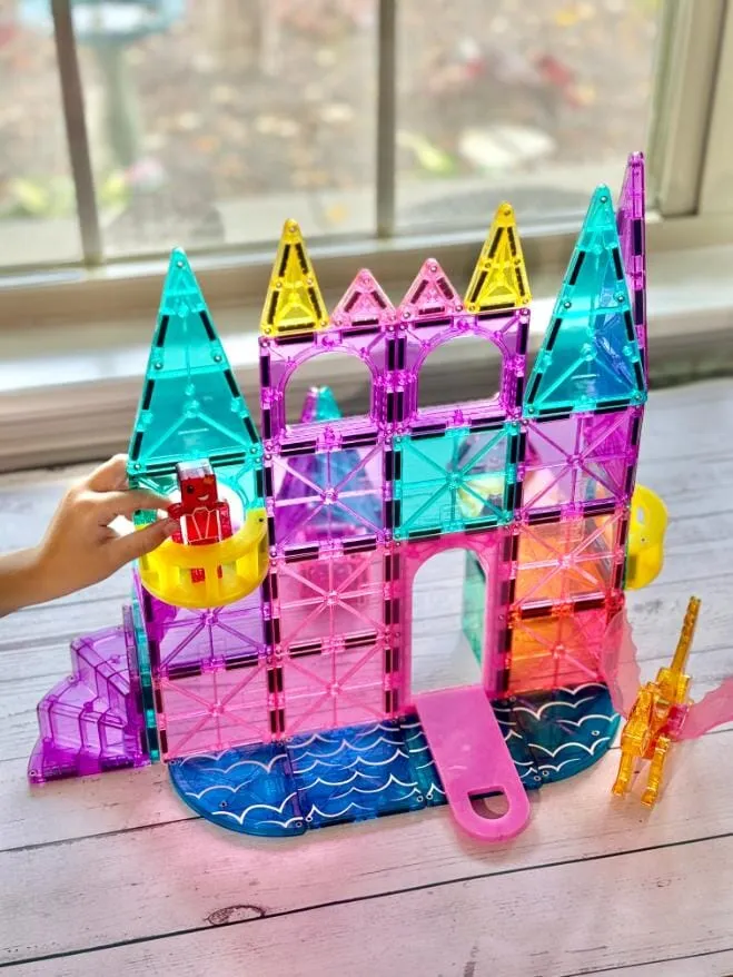 Ensemble Château DLX - 48 pièces - Magna-Tiles – Image 2