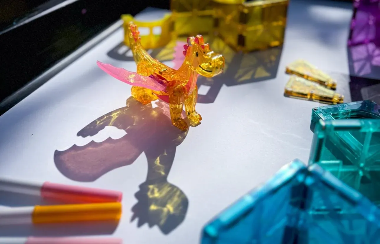 Ensemble Château DLX - 48 pièces - Magna-Tiles – Image 3