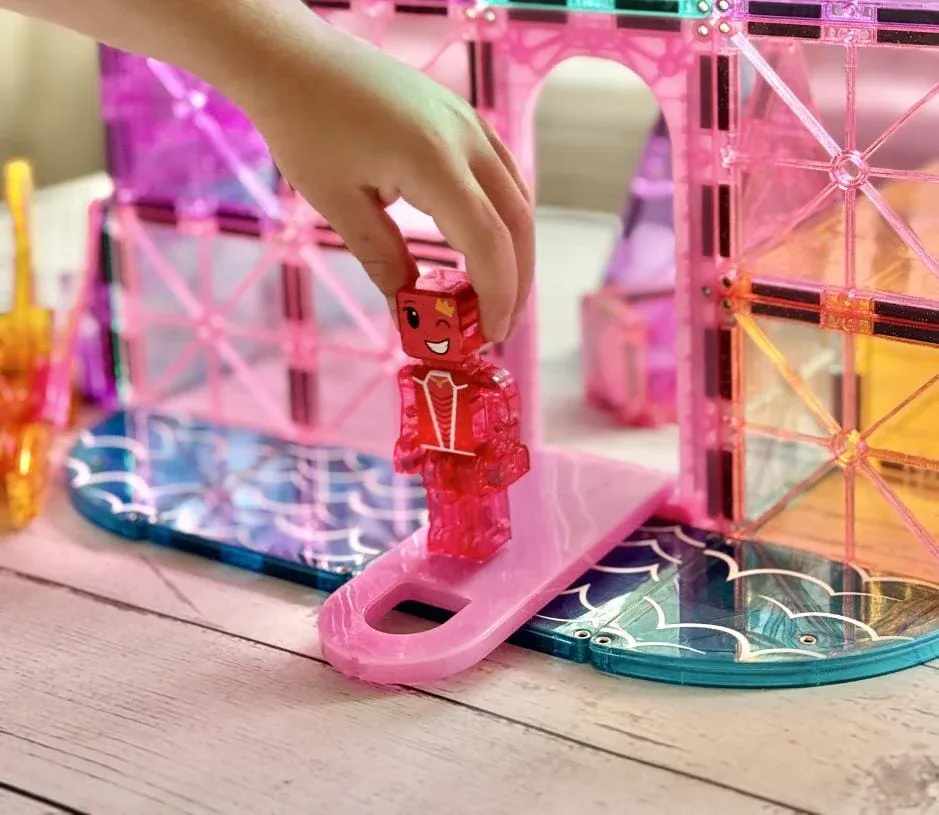 Ensemble Château DLX - 48 pièces - Magna-Tiles – Image 4