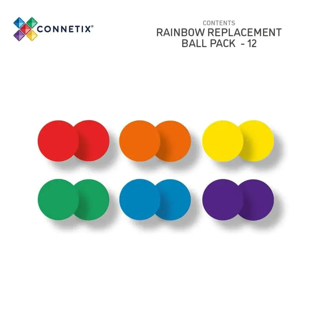 Pack de 12 balles arc-en-ciel - CONNETIX – Image 5