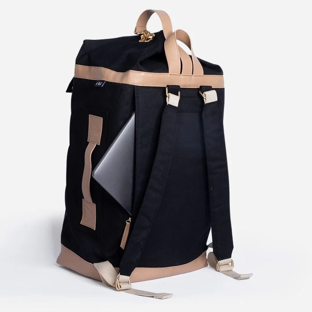 Weekend Bag - Black Vegan - KAOS – Image 3